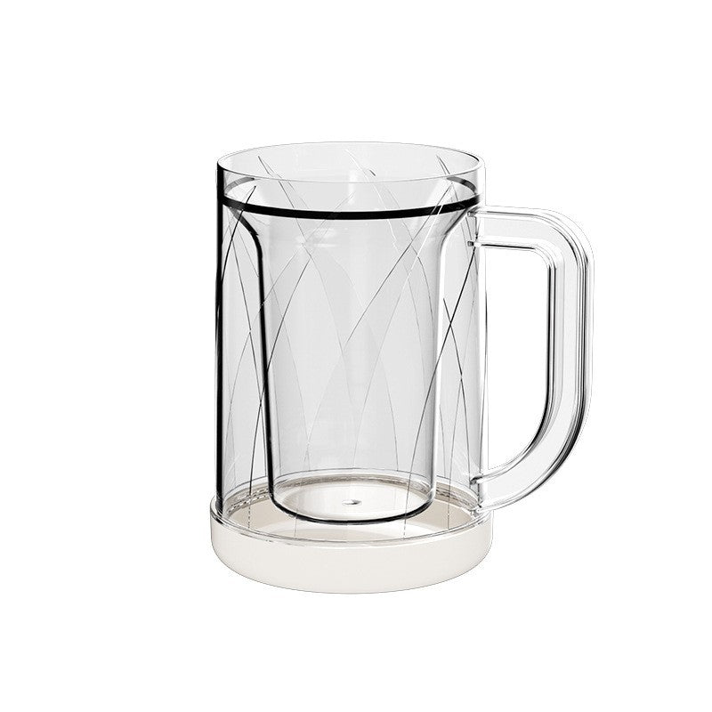 Cana Frigorifica Cu Gheata, 14.2 X 10.4 X 14.7 Cm, Plastic, 800 Ml, Transparent - vivimall.ro