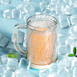 Cana Frigorifica Cu Gheata, 14.2 X 10.4 X 14.7 Cm, Plastic, 800 Ml, Transparent - vivimall.ro