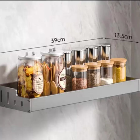 Suport Accesorii 39Cm Aluminiu Inchis - vivimall.ro