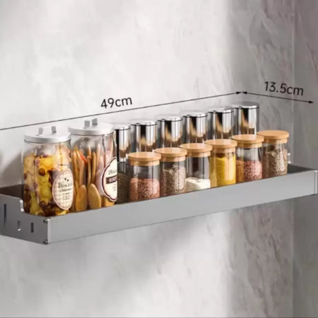 Suport Accesorii 49Cm Aluminiu Inchis - vivimall.ro