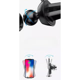 Suport Auto Cu Incarcare Wireless (Inductie), Fast Charge Wuw W2