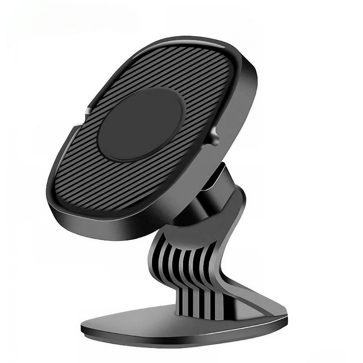 Suport Auto Magnetic 360 Grade Cu Adeziv, 53 Mm, Holder Js - 668, Compatibil Cu Dispozitive Intre 4" - 7", Ajustabil, 6 Magneti Neodymiumâ  Incorporati