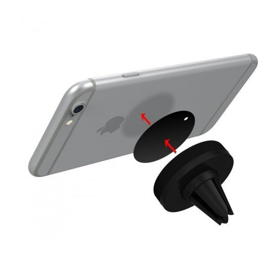 Suport auto magnetic pentru telefon BK4 , Negru - vivimall.ro