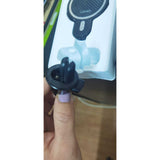 Suport auto MagSafe cu incarcare wireless 15W, Flippy, pentru seria iPhone 12, seria iPhone 13 si seria iPhone 14, Negru, Resigital - vivimall.ro