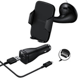 Suport Auto Parbriz Samsung Ee-V200 + Incarcator Auto Samsung Ep-Ln915Ub Cu Cablu Type C Detasabil Inclus