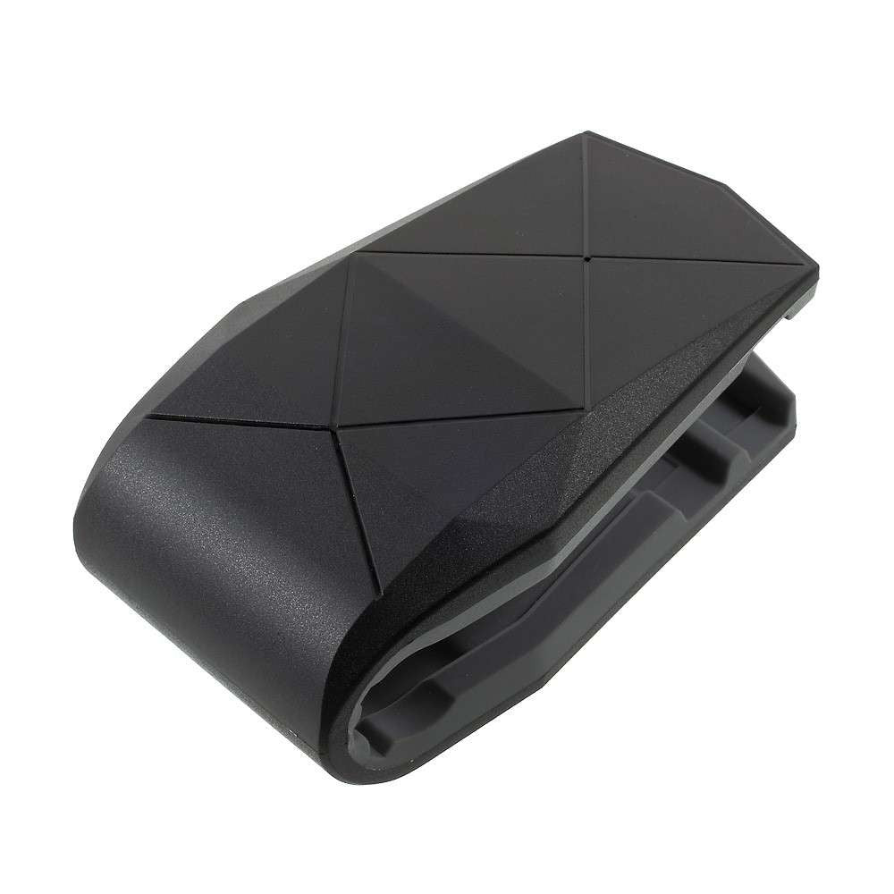 Suport auto pentru telefon A12 Alligator Clip Flippy, Negru - vivimall.ro