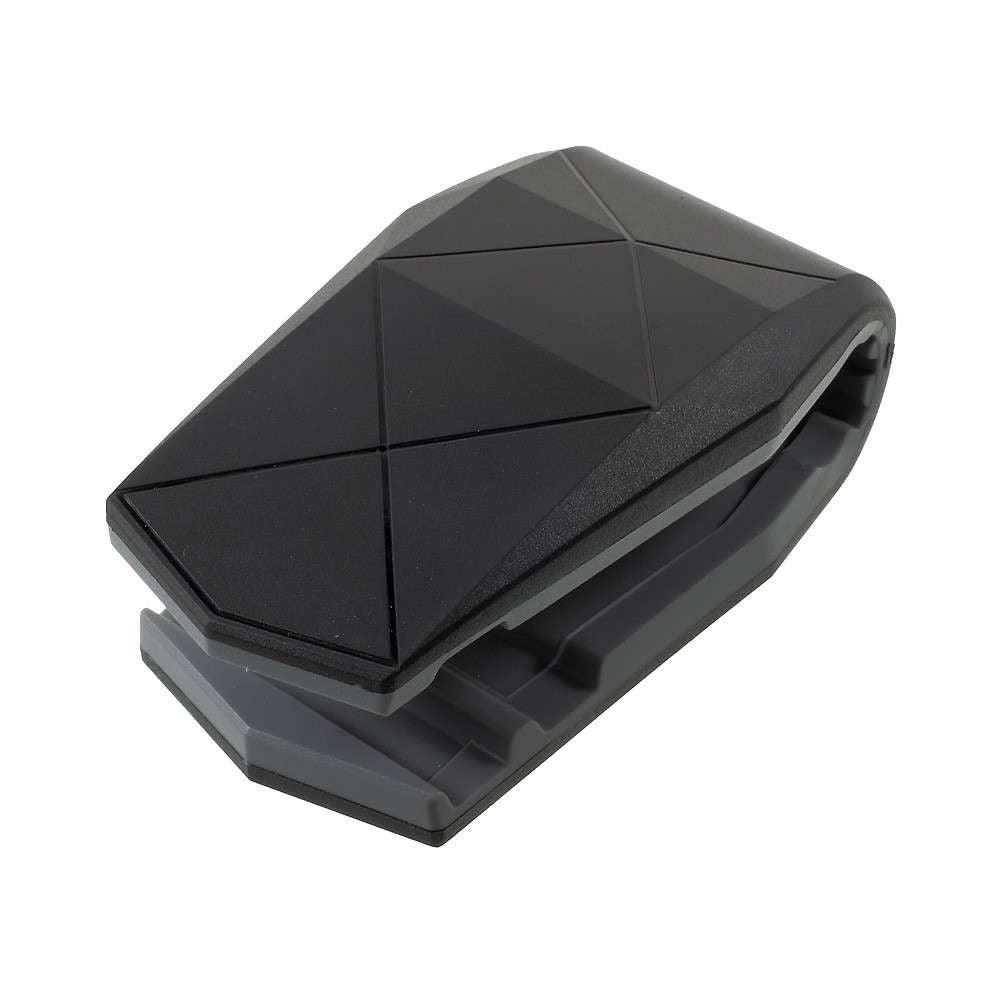 Suport auto pentru telefon A12 Alligator Clip Flippy, Negru - vivimall.ro