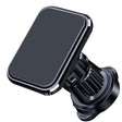 Suport Auto pentru Telefon, Vivimall, MagSafe, cu Magnet, Prindere Grila de Ventilatie, Detalii Fine, Rotativ 360 de Grade, Plastic Magnet Silicon, 5.1x3.9 cm, Negru - vivimall.ro