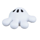 Suport de Baie, Vivimall, Multifunctional, pentru Periute/Cabluri, din PVC, cu Ventuza, Model Manusa Mickey Mouse, 7 x 6.5 cm, Alb - vivimall.ro