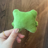 Suport de Mana, Flippy, Pernuta pentru Incheietura cu Banda Elastica, pentru Mouse, Moale, 7.5 x 7 cm, Verde Inchis