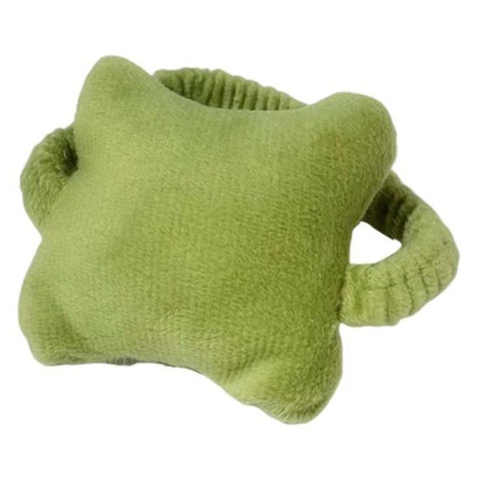 Suport de Mana, Vivimall, Pernuta pentru Incheietura cu Banda Elastica, pentru Mouse, Moale, 7.5 x 7 cm, Verde Inchis - vivimall.ro