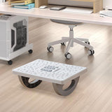 Suport Ergonimic Pentru Picioare, Plastic, Cu Role De Masaj Pentru Talpi, Pentru Birou, Usor De Transportat, Detasabil, 33.5X24X12 Cm - vivimall.ro