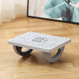 Suport Ergonimic Pentru Picioare, Plastic, Cu Role De Masaj Pentru Talpi, Pentru Birou, Usor De Transportat, Detasabil, 33.5X24X12 Cm - vivimall.ro