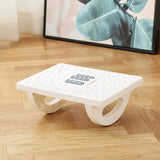 Suport Ergonimic Pentru Picioare, Plastic, Cu Role De Masaj Pentru Talpi, Pentru Birou, Usor De Transportat, Detasabil, 33.5X24X12 Cm - vivimall.ro