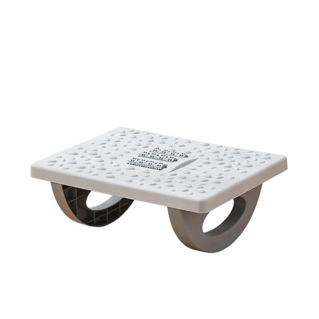 Suport Ergonimic Pentru Picioare, Plastic, Cu Role De Masaj Pentru Talpi, Pentru Birou, Usor De Transportat, Detasabil, 33.5X24X12 Cm - vivimall.ro