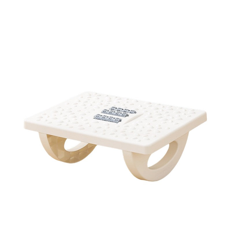 Suport Ergonimic Pentru Picioare, Plastic, Cu Role De Masaj Pentru Talpi, Pentru Birou, Usor De Transportat, Detasabil, 33.5X24X12 Cm - vivimall.ro
