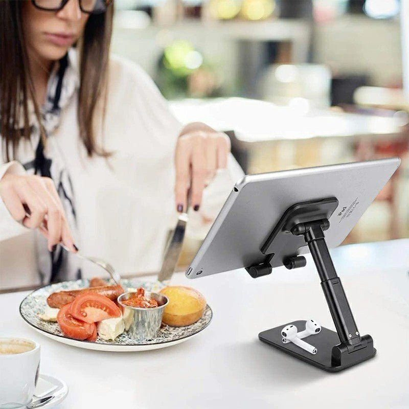 Suport Extensibil De Birou, Cu Brat Telescopic, Pentru Smartphone Sau Tableta, Pliabil, Universal