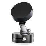 Suport Magnetic Auto pentru Telefon, cu Ventuza, Pliabil si Retractabil, Fixare prin Vid si Magnet, Rotativ 360° - vivimall.ro