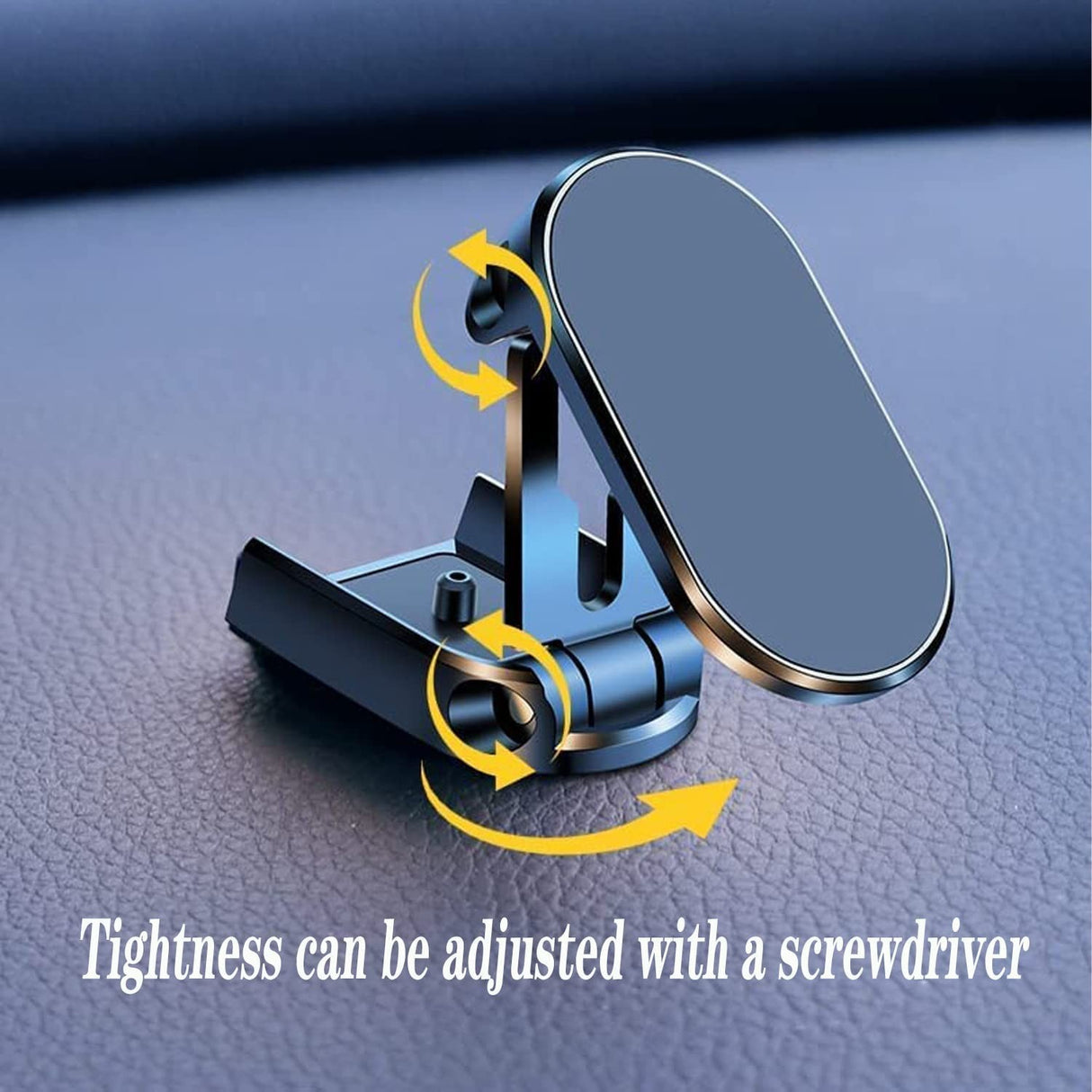 Suport auto magnetic multifuncțional Vivimall, Universal, compatibil cu toate dimensiunile de telefon, negru - vivimall.ro