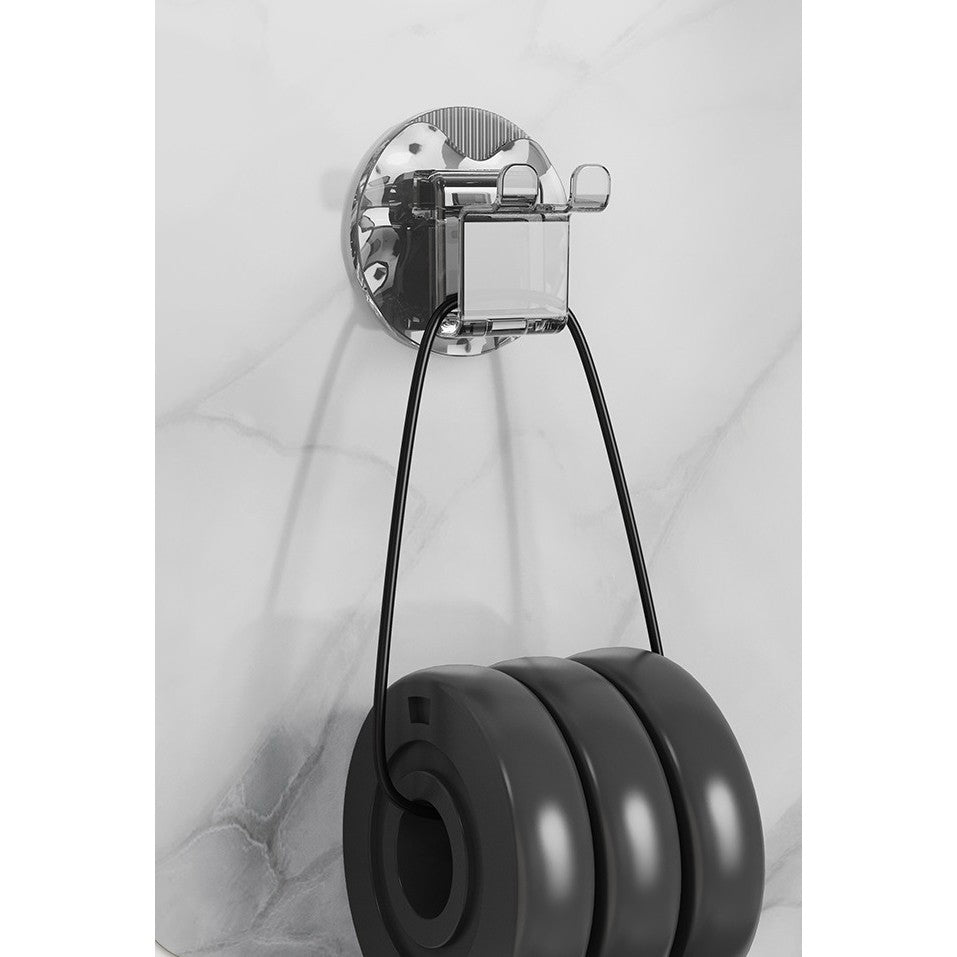 Suport Multifunctional 2 In 1, Pahar Si Suport Pentru Periuta De Dinti, Plastic, Dimensiune: 10.4 X 7.3 X 7.3 Cm - vivimall.ro