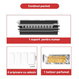 Suport Numar De Telefon Cu Odorizant Pentru Parcare
