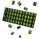 Suport numar telefon Vivimall, afisaj parcare numar telefon/parcare temporara, Negru - vivimall.ro