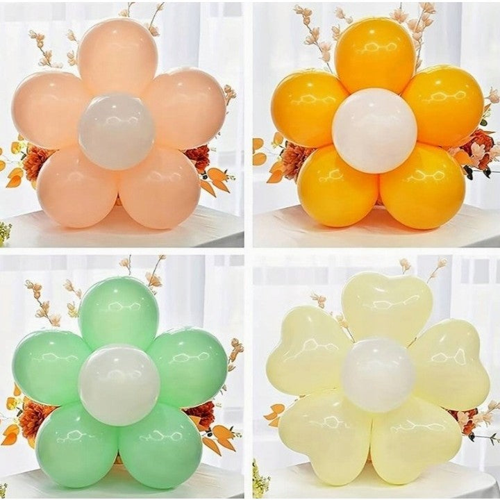 Suport Pentru Baloane, Care Formeaza O Floare, Cu Un Singur Strat, Pentru 6 Baloane, 2.7G - vivimall.ro