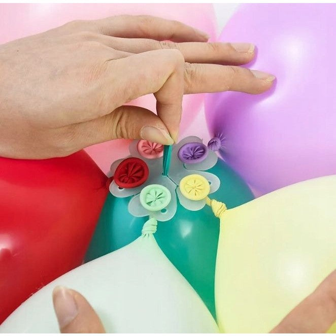 Suport Pentru Baloane, Care Formeaza O Floare, Cu Un Singur Strat, Pentru 6 Baloane, 2.7G - vivimall.ro