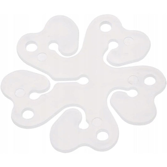 Suport pentru Baloane, Vivimall, care Formeaza o Floare, cu Un Singur Strat, pentru 6 Baloane, 6x6cm, 2.7g - vivimall.ro