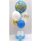 Suport pentru Baloane, Flippy, cu Patru Straturi, pentru 9 Baloane, 80 cm, Transparent
