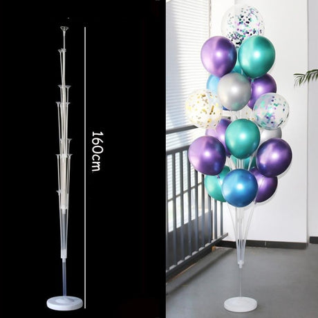 Suport pentru Baloane, Flippy, cu Un Strat, pentru 19 Baloane, 160 cm, Transparent