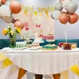Suport Pentru Baloane, Suport Pentru 7 Baloane, Pentru Ziua De Nastere, Nunta, Decor Cu Baloane, Recuzita, Compatibil Cu Baloanele Standard, 80 Cm - vivimall.ro