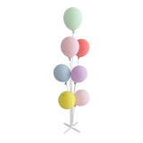 Suport Pentru Baloane, Suport Pentru 7 Baloane, Pentru Ziua De Nastere, Nunta, Decor Cu Baloane, Recuzita, Compatibil Cu Baloanele Standard, 80 Cm - vivimall.ro