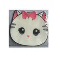 Suport Pentru Pahar, Model Pisicuta, Din Pvc, 15.5 X 15.5 Cm, Rezistent La Caldura, Alb/Roz - vivimall.ro