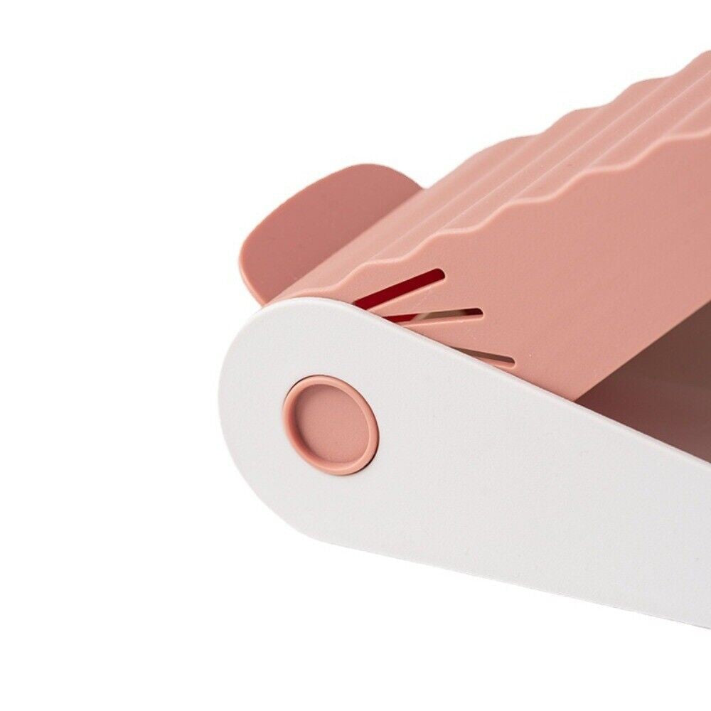 Suport Pentru Pantofi, Cu Doua Straturi, Organizator, Antiderapant Si Durabil, Inaltime Reglabila, 25.5X11X7.5 Cm, 150 G - vivimall.ro