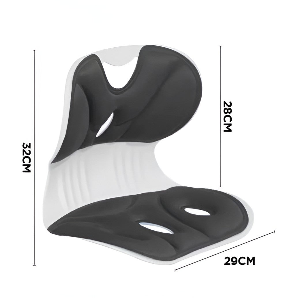 Suport Pentru Scaun, Pentru Corectarea Posturii, Portabil, Ergonomic, Ameliorare Durere, Respirabil, 32X29X28 Cm, Marime S - vivimall.ro