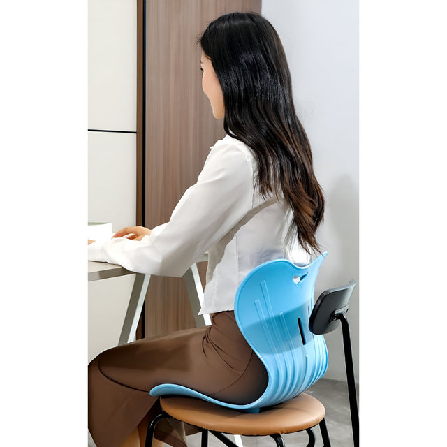 Suport Pentru Scaun, Pentru Corectarea Posturii, Portabil, Ergonomic, Ameliorare Durere, Respirabil, 32X29X28 Cm, Marime S - vivimall.ro