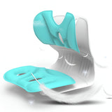 Suport Pentru Scaun, Pentru Corectarea Posturii, Portabil, Ergonomic, Ameliorare Durere, Respirabil, 36X34X33 Cm, Marime L