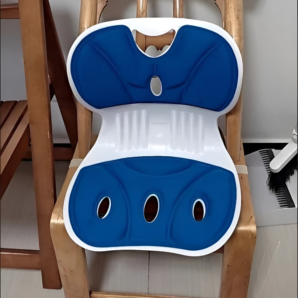Suport Pentru Scaun, Pentru Corectarea Posturii, Portabil, Ergonomic, Ameliorare Durere, Respirabil, 36X34X33 Cm, Marime L - vivimall.ro