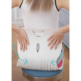 Suport Pentru Scaun, Pentru Corectarea Posturii, Portabil, Ergonomic, Ameliorare Durere, Respirabil, 36X34X33 Cm, Marime L - vivimall.ro
