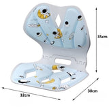 Suport Pentru Scaun, Pentru Corectarea Posturii, Portabil, Pliabil, Ergonomic, Ameliorare Durere, Respirabil, 35X32X30 Cm, Marime L, Model Rachete - vivimall.ro
