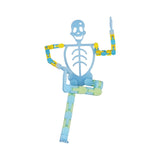 Suport Pentru Telefon Mobil, Jucarie De Decompresie Pentru Adulti, Tip Schelet Luminos De Halloween, Lungime 17 Cm - vivimall.ro