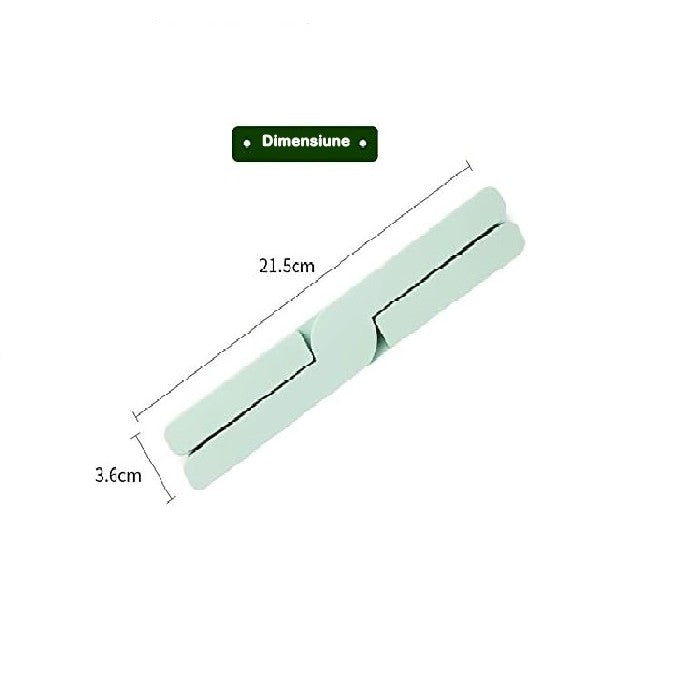 Suport Pliabil Din Silicon Pentru Vase Fierbinti Portabil, Usor De Depozitat, Rezistent La Temperaturi Foarte Ridicate, 14.5 X 7.5 X 1.6 Cm, Antialunecare, Verde - vivimall.ro