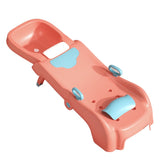 Suport Pliabil pentru Spalat Parul Vivimall, Pentru Copii, cu Scurgere, cu Picioare Antialunecare, Material Polipropilena, Suport Cap Reglabil, cu Manere, 110 x 35 x 21 cm, Roz