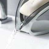 Suport Sapun Cu Scurgere, Plastic, 14*13*8 Cm - vivimall.ro