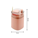 Suport Scobitori, Automat, Cu Buton Si Capac, Din Pp, 9.5X6 Cm - vivimall.ro