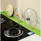 Suport Scurgere Vase, Vivimall, din Silicon, Anti-alunecare, 30 x 8 x 1 cm, Verde - vivimall.ro