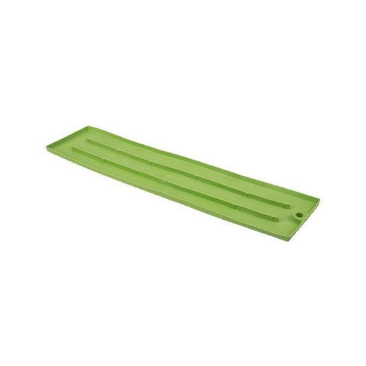 Suport Scurgere Vase, Vivimall, din Silicon, Anti-alunecare, 30 x 8 x 1 cm, Verde - vivimall.ro
