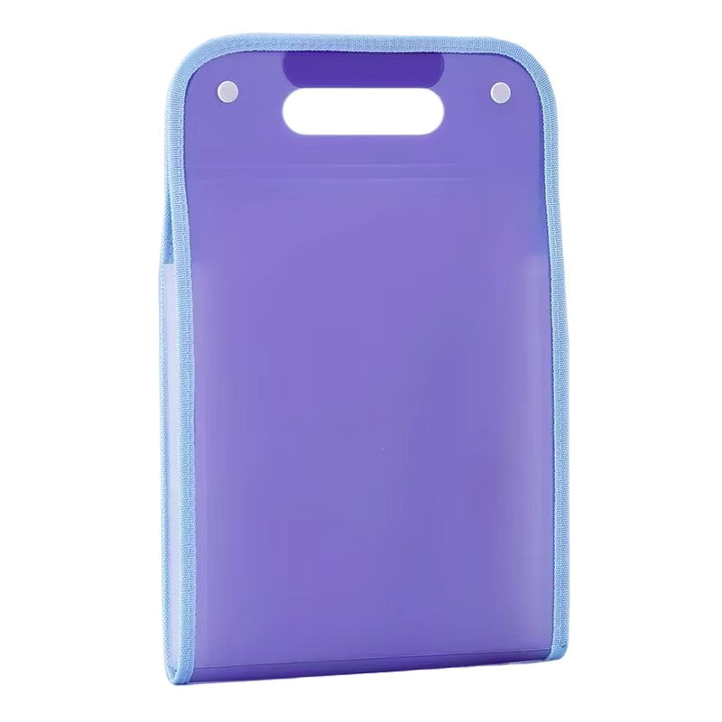 Suport Vertical Pentru Hartii A4, Suport Portabil Pentru Hartie A4 Cu Maner, Pp, Pentru Depozitare Hartii Si Documente,