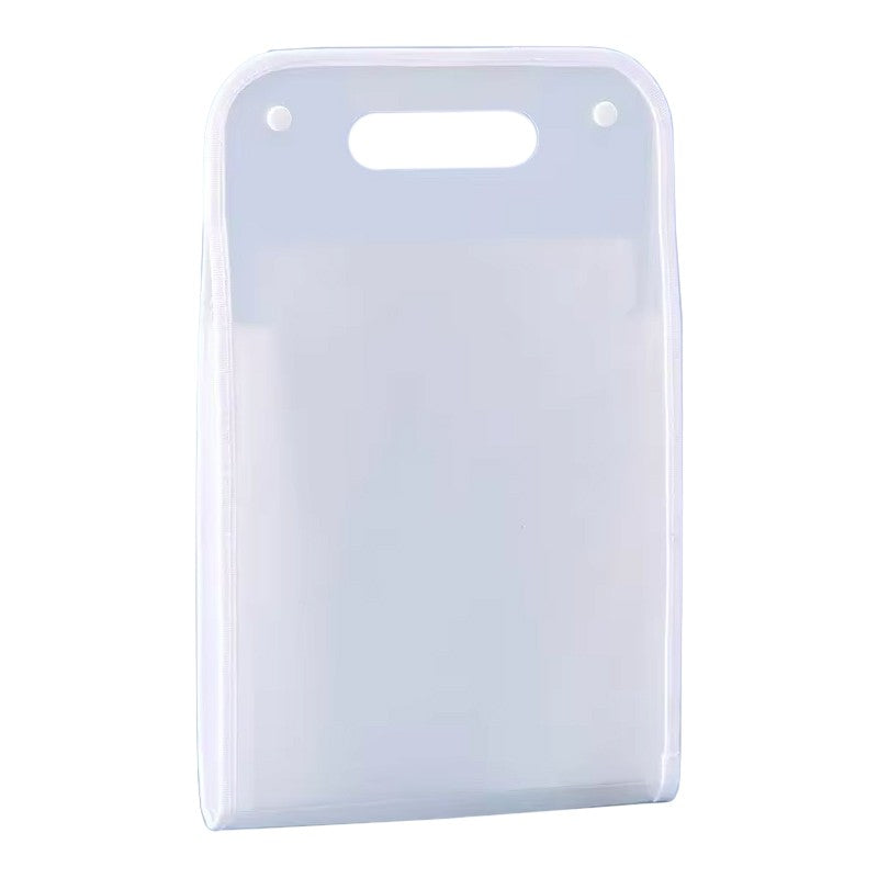 Suport Vertical Pentru Hartii A4, Suport Portabil Pentru Hartie A4 Cu Maner, Pp, Pentru Depozitare Hartii Si Documente,